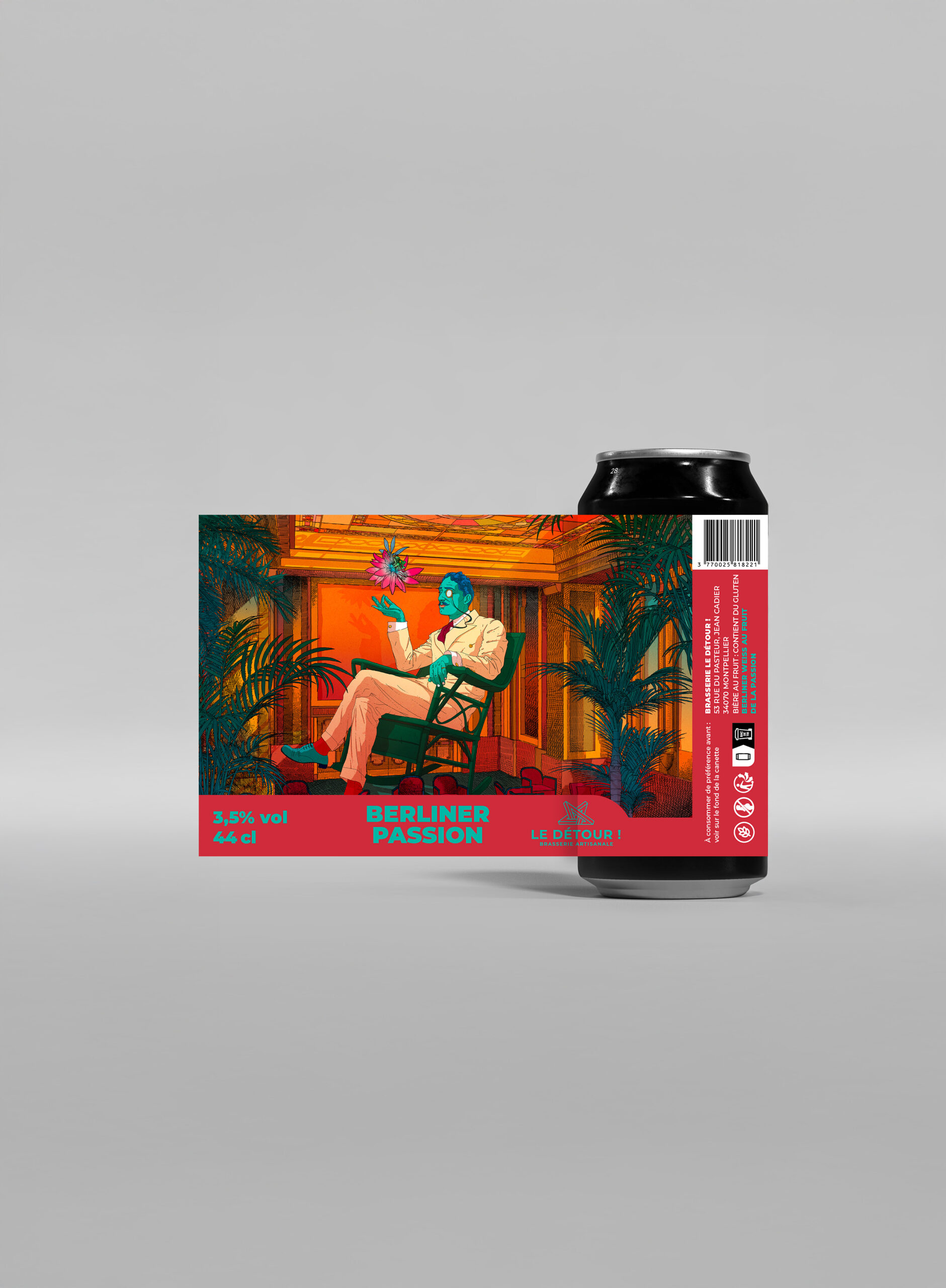 Bière Artisanale Montpellier Le Détour Berliner Passion