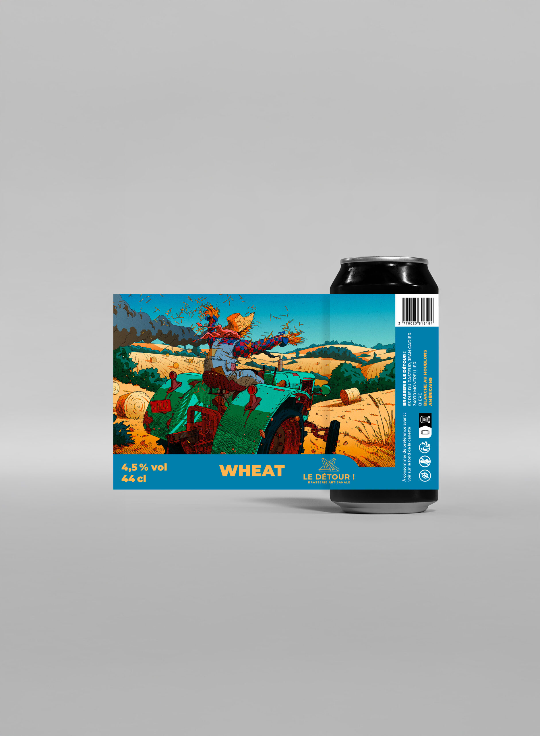 Bière Artisanale Montpellier Le Détour Wheat